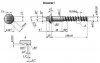 Шуруп м24х150 ГОСТ 809-71 путевой железнодорожный