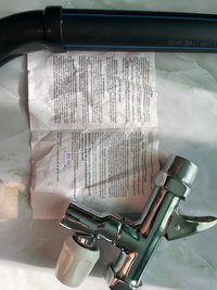 Кран смывной КрС-20-05.Рычаг вентиль с ПВХ трубкой.