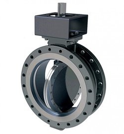 Затвор поворотный дисковый трехэксцентриковый