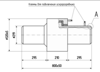 Вставка электроизолирующая неразъемная(ВЭИ, ИММ)