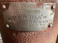 Погружной дренажный (фек​альный) насос ЦМК 16-27 ​у-09. 3 кВт/380в, Б/у