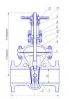 Задвижки 30с76нж Ду 50-300 PN 6,3 МПа стальные литые клиновые