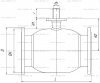 Кран шаровой тип АН-30k DN 125-500 мм стальной