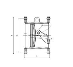 Затвор обратный быстродействующий - ОТТ-75.180.00-КТН-352-09
