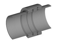 Муфта изолирующая монолитная ИММ-530-9,8-ХЛ