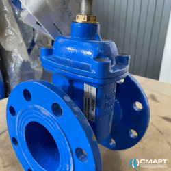 Задвижка чугунная с обрезиненным клином 30ч39р - Ду 80